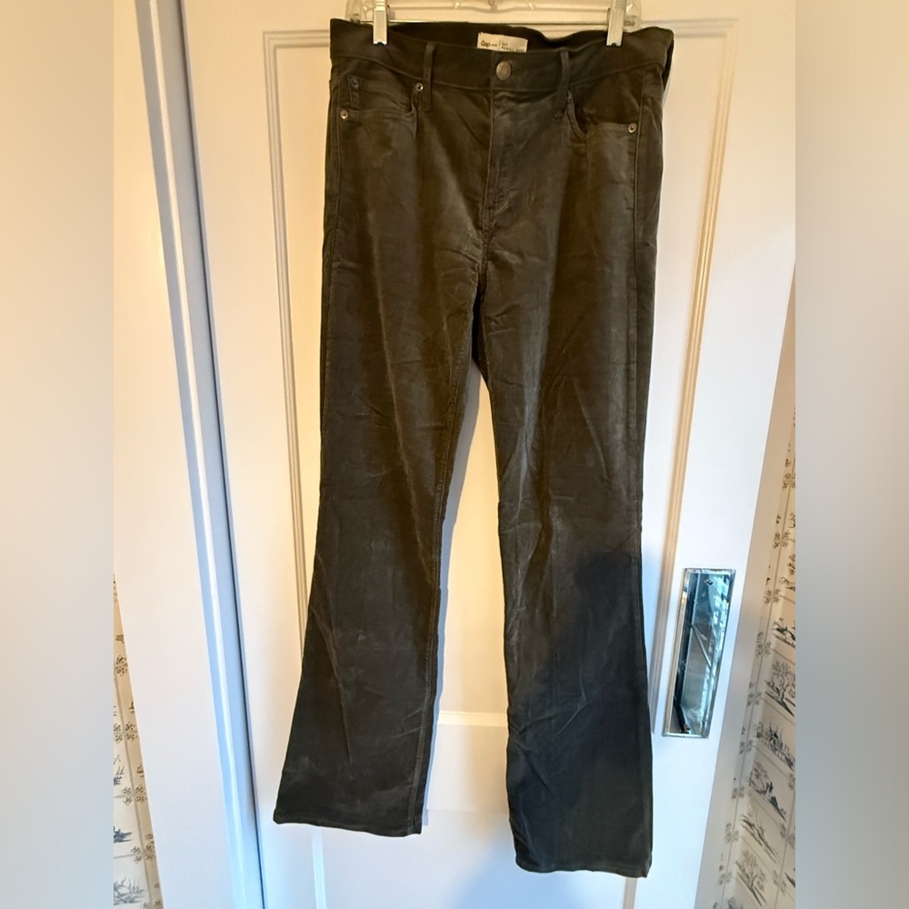 GAP mid rise perfect boot cord 32T (tall)
